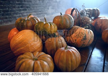 Pumpkins, demons casting out, exorcism symbol