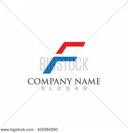 F Letter Vector Icon