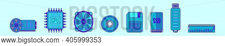 Computer Case Pc Design Symbol. Desktop Tower Cpu Isolated Vector Icon Pictogram. Web Server Concept