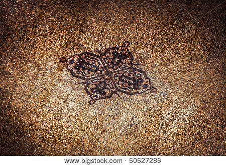 Ceiling Tile Detail At Mausoleum Of Mustafa Kemal Atatï¿½rk
