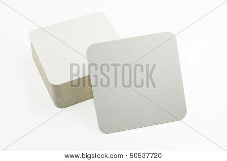 Set Of New Paper Coasters