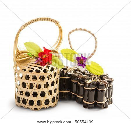 Wickerwork Packaging Isolated