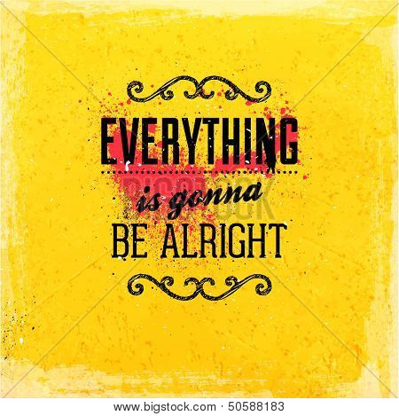 Quote Typographical Background, vector design. 