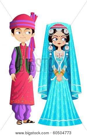 Kashmiri Wedding Couple