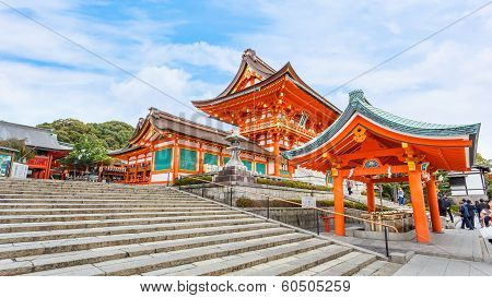 Fushimi Inari-taisha shrine in Kyoto