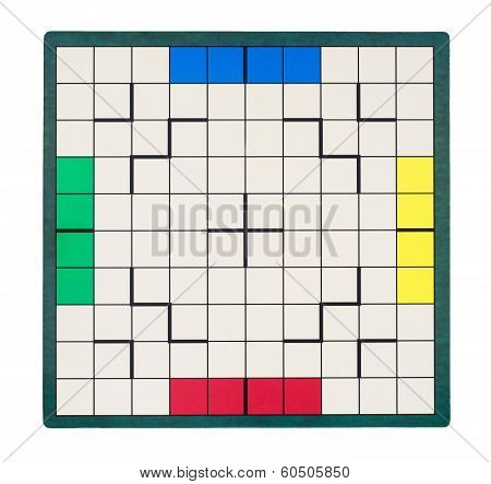 Empty Square Game Board