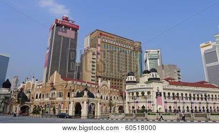 Colonial-era Buildings Near Dataran Merdeka Square