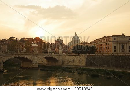 Rome On Sunset