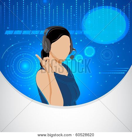 Lady Telephone Operator