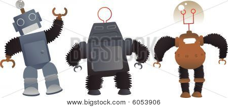 レトロなロボット