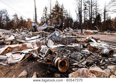 Fire damaged property