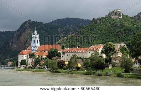 Duernstein at river Danube (Wachau, Lower Austria)  03