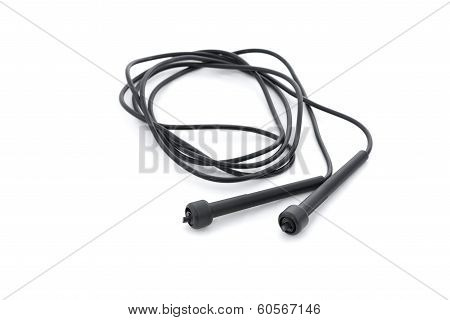 Jump Rope Isolated On White