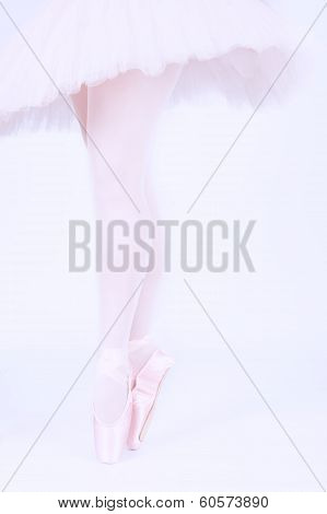 A Ballet Dancer Standing On Toes While Dancing Artistic Conversion