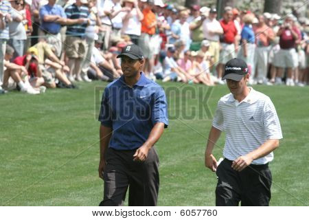 Tiger Woods a golf Augusta Masters 2006
