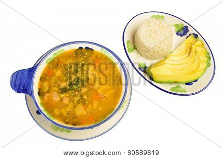 Menudo. Colombian cuisine.
