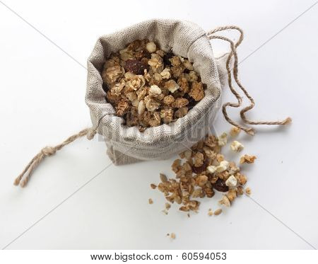 Bag With Baked Muesli