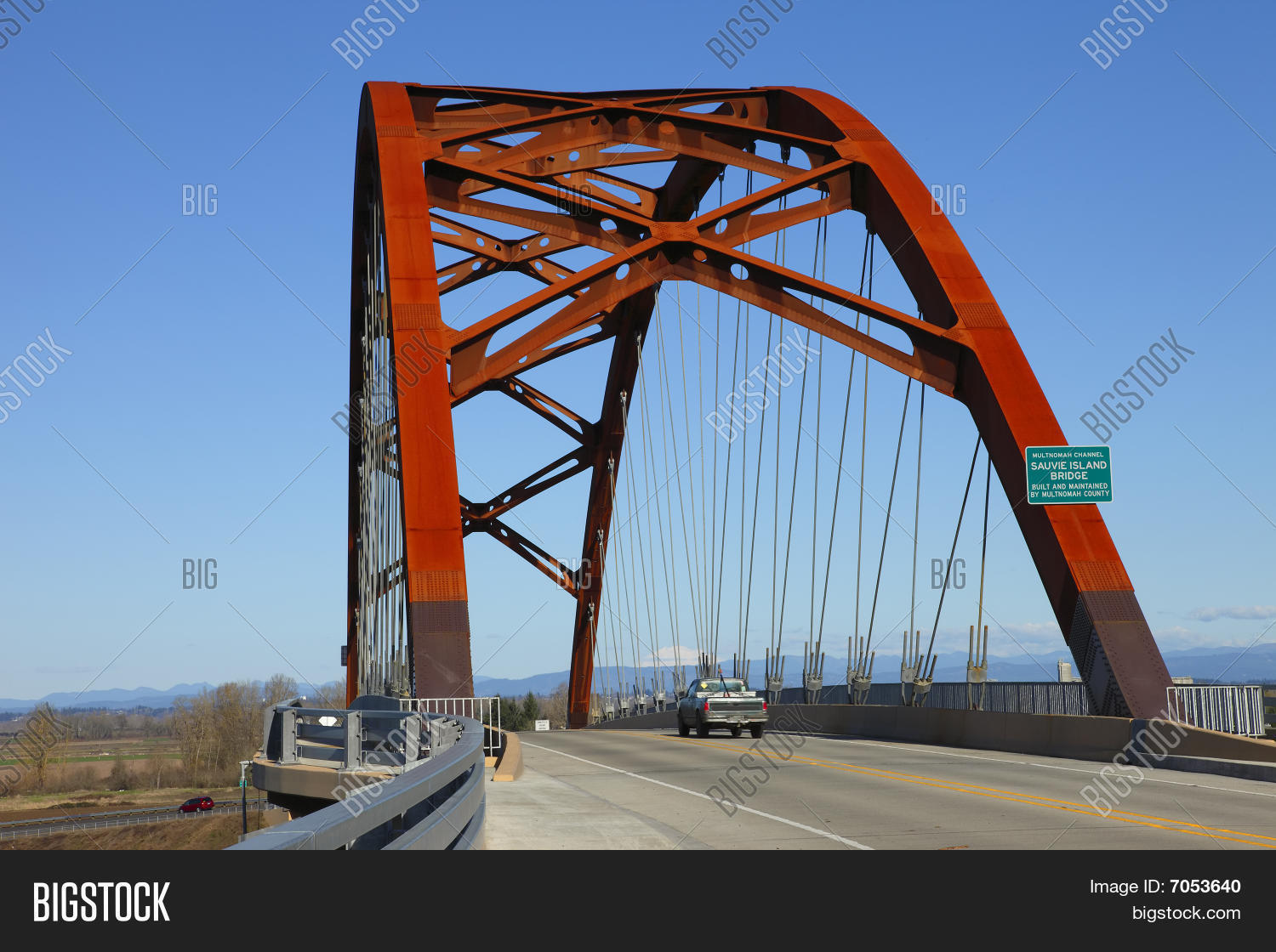 Sauvie Island Bridge Image & Photo (Free Trial) Bigstock