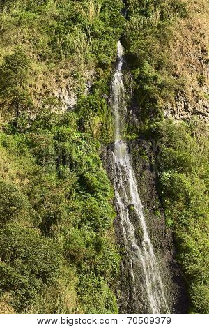 Waterfall in Banos, Ecuador