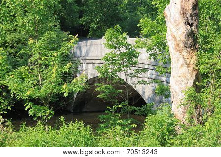 Bridge over creek in Louisville
