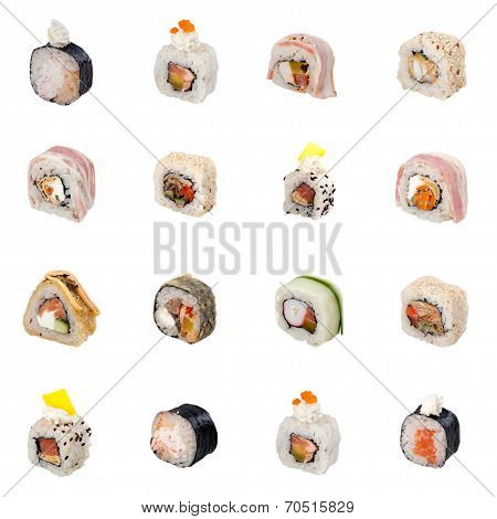 Rolls. Japanese Cuisine