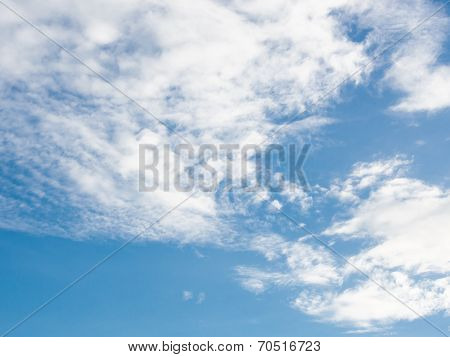 Clouds In The Blue Sky
