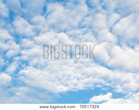 Clouds In The Blue Sky