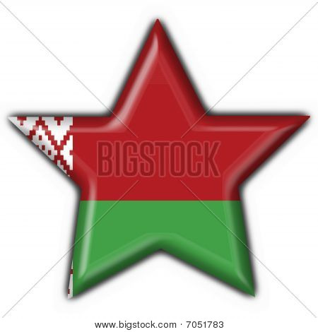 Beyaz Rusya düğme bayrak yıldız şekli