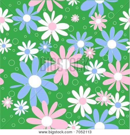 Fond de fleurs. sans soudure