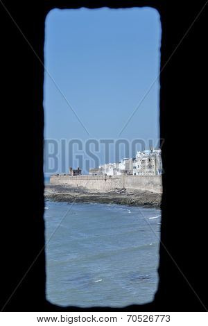 Window in the fortress.