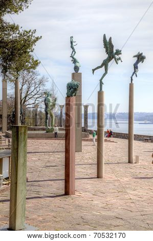 National Sculpture Park Millesgarden In Stockholm