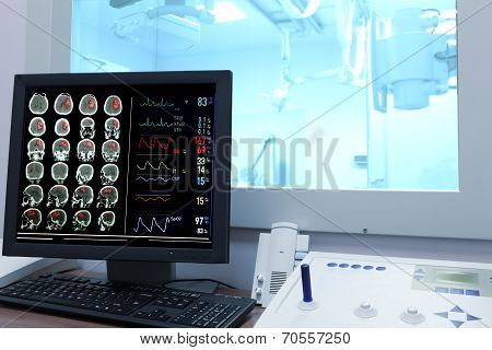X-ray Examination. Control Office In Ct