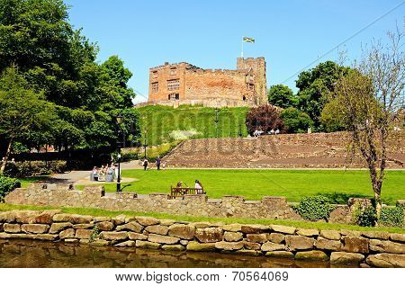 Castle and gardens, Tamworth.