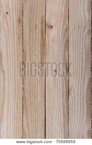 Wooden fence.
