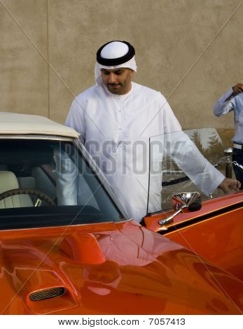 Gewinner des public Choice Auto mit seinem Pontiac gto