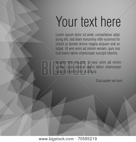 Abstract grey background