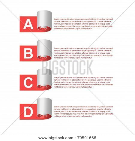Modern Infographic. Design Elements. Vector Illustration.