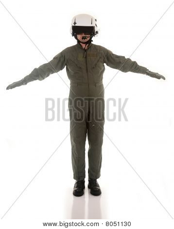 vojenský pilot zařazovacího letouny