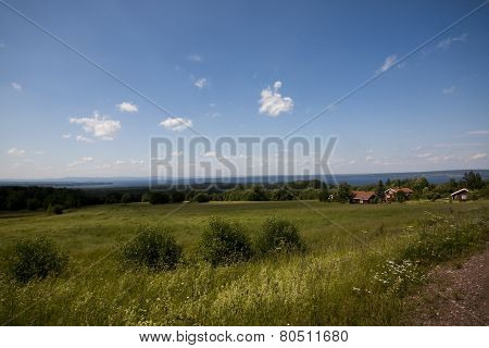 view over the lake