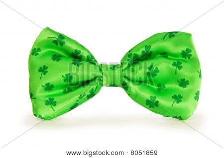 Cravatta verde come un concetto per St. Patrick Day