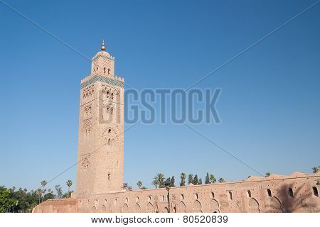 Koutoubia Mosque in Marrakesh