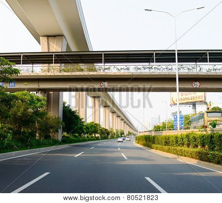 SHENZHEN, CHINA-APRIL 15: Longgang District on April 15, 2014 in Shenzhen, China. ShenZhen is regarded as one of the most successful Special Economic Zones.
