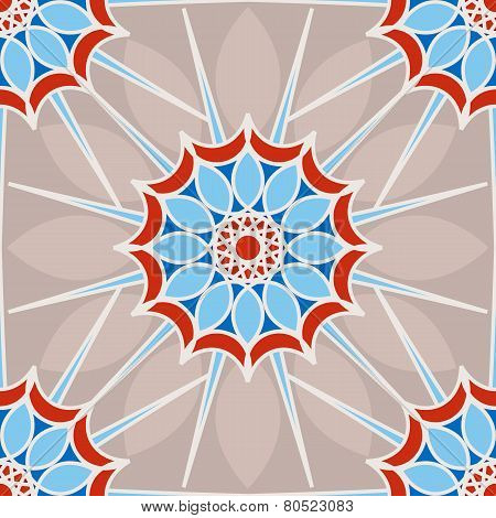Abstract seamless pattern. Vector illustration