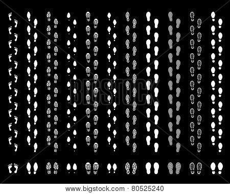 Vector footprints collection