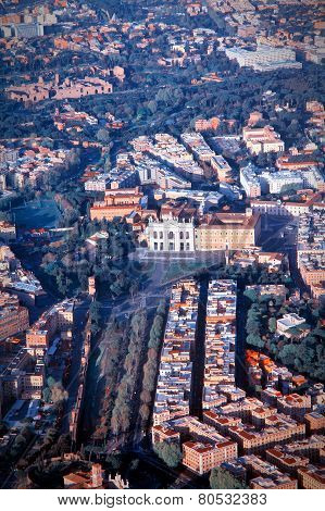 Rome Aerial View