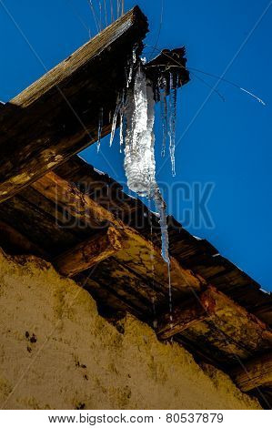Ice pillars