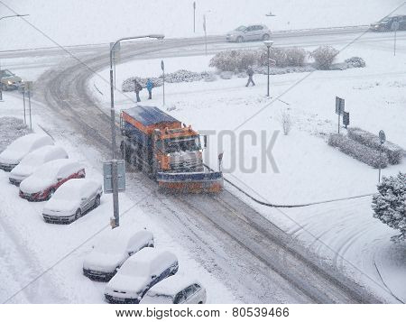 Draw snow