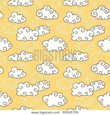 clouds pattern