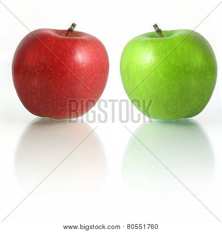 Red Green Apples