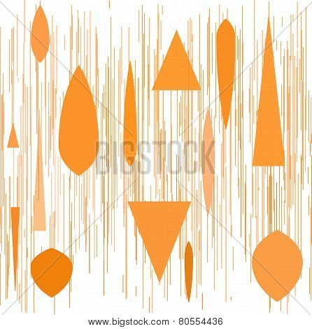 Abstract the broad strokes wood brown and yellow